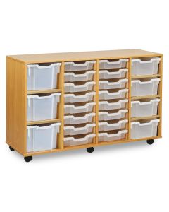 Combination Tray Unit - Clear Trays