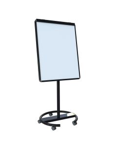 Mobile Easel with Round Base - Black