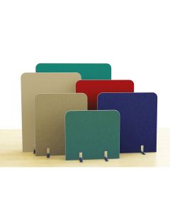 Curved SpaceDivider - 900 x 1000mm - Green