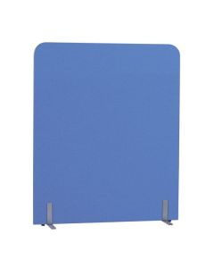 Curved SpaceDivider - 1600 x 1800mm - Light Blue