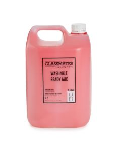 Classmates Washable Paint - 5 Litre - Red