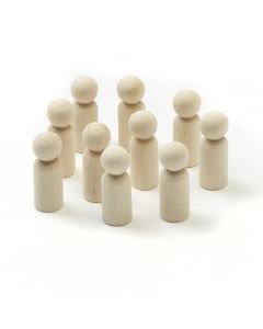 Wooden Peg People - Small
