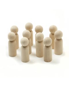 Wooden Peg People - Medium