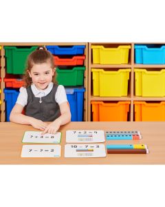 Connecting Number Rods Addition and Subtraction 1 -20 Cards