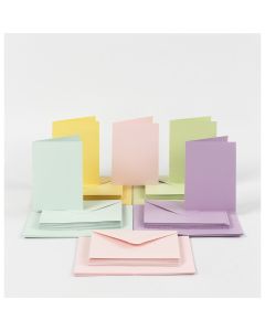 Pastel Card and envelope Pack