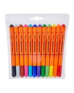 Manuscript Colour Creative Markers - Fine - Pack of 12