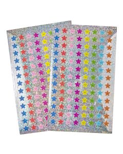 Sparkly Mini Star Stickers 12mm