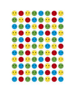 Smiley Face Stickers 15mm
