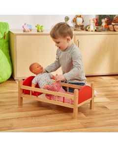 Dolls Wooden Cradle