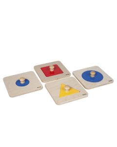 Nienhuis Montessori - Single Shape Puzzle Set