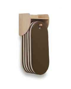 Millhouse Slumberstore Wall Mounted - Brown and Cream