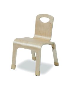 Millhouse One Piece Wooden Chair - 260mm - Pack of 4