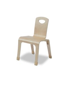 Millhouse One Piece Wooden Chair - 310mm - Pack of 4