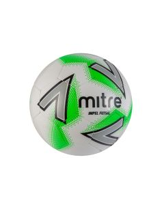 Mitre Impel Futsal Football - Size 4 - White/Red/Black