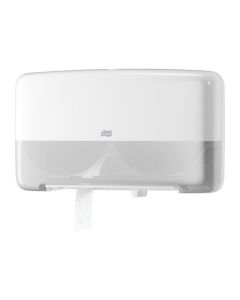 Tork Twin Mini Jumbo Toilet Roll Dispenser