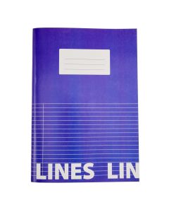 Classmates A4 Tough Cover Exercise Books 80 Page 8mm Ruled With Margin - Purple - Pack of 50