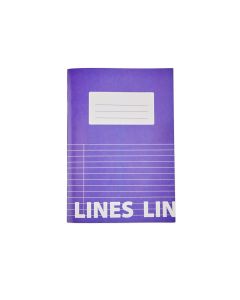 Classmates A5 Tough Cover Exercise Books 80 Page 8mm Ruled With Margin Purple - Pack of 50