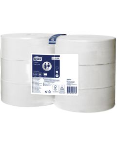 Tork Jumbo 1 Ply Toilet Roll - Pack of 6