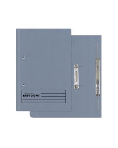 Eastlight Transfer Spring Files Foolscap - Blue - Pack of 50