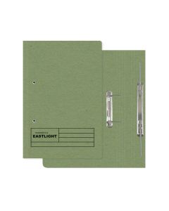Eastlight Transfer Spring Files Foolscap - Green - Pack of 50