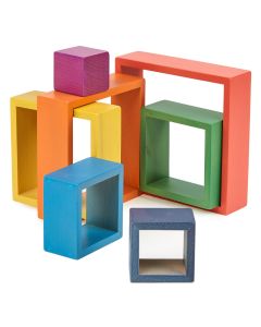 TickiT Rainbow Architect Squares - Pack of 7