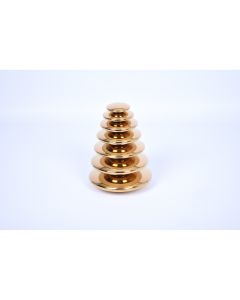 TickiT Sensory Reflective Gold Buttons - Pack of 7
