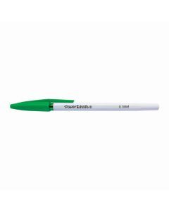 Paper Mate Ballpoint Stick Pen Green - Pack of 50