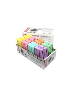 Stabilo BOSS Pastel Highlighters Assoted - Pack of 48