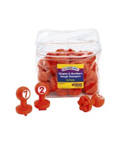 Shapes & Numbers Dough Stampers - Pack of 26