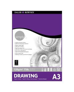 Daler-Rowney Simply Drawing Pad - A3