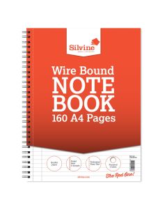 Silvine Sidebound A4 Notepad Pad - Pack of 6