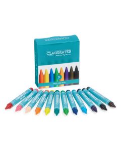 Classmates Jumbo Crayons - Pack of 24