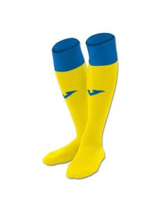Joma Calcio Socks - 1 Pair - Yellow/Royal - Size 6-11