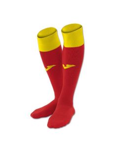 Joma Calcio Socks - 1 Pair - Red/Yellow - Size 12-1.5