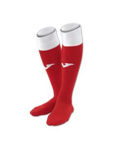 Joma Calcio Socks - 1 Pair - Red/White - Size 2-5