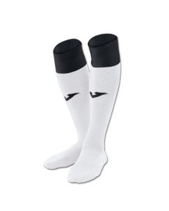 Joma Calcio Socks - 1 Pair - White/Black - Size 12-1.5