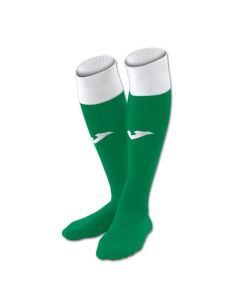 Joma Calcio Socks - 1 Pair - Green/White - Size 12-1.5