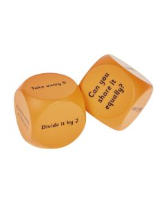 Maths Language Cubes - Pack of 2