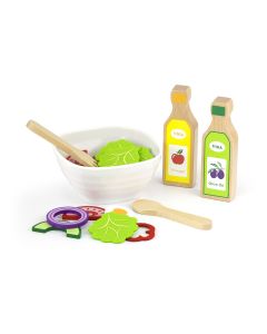 Wooden Salad Play Set