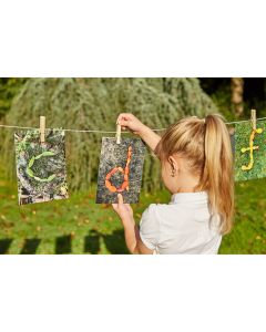 Natural Alphabet Cards Lowercase