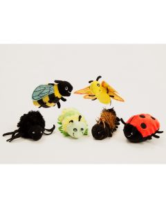 Mini Beasts Finger Puppets - Pack of 6