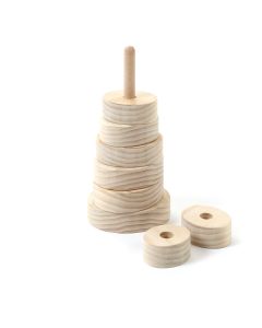 Wooden Oval Stacker 