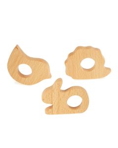 Wooden Grasping Toys - Woodland Animals 