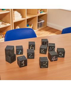 Chalkboard Cubes - Pack of 12