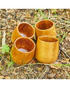 Wooden Tumblers - Pack of 4