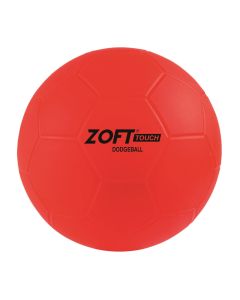 Zoft Touch Dodgeball - Red - 6in