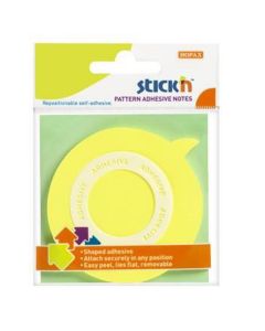 Stickn Dialogue Box Sticky Notes - Pack of 24