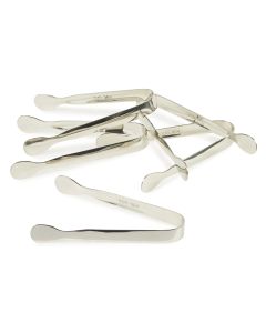Miniature Metal Tongs - Pack of 5