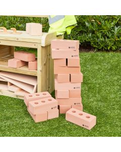 Lifesize Foam House Bricks - Pack of 25