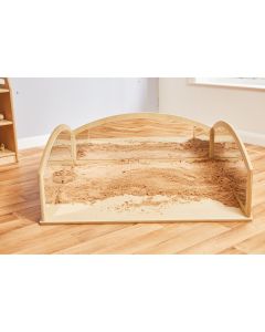 Crawl In Sand Box With Mirrors